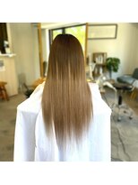 フツーロ 栄(FUTURO)&nbsp;ハイトーン　グラデーション　プルエクステ　エクステ