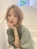 ジエクトカナウ 大阪梅田店(The Ect canow) テラコッタ/韓国風ヨシンモリ/流れるレイヤー/前髪カール