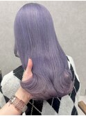 ラベンダーパープル/ケアブリーチ/ダブルカラー