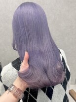 ロウル 渋谷(LOWRL)&nbsp;ラベンダーパープル/ケアブリーチ/ダブルカラー