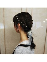 横濱ハイカラ美容院(haikara美容院)&nbsp;編み下ろし　撮影用