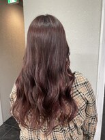 アジールヘア 所沢プロペ通り店(agir hair)&nbsp;イメチェン似合わせカットレッドブラウン練馬所沢ピンクカラー