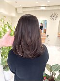 ハイライトバレイヤージュダブルカラーケアブリーチ30代40代