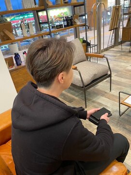 ノート ヘアーサロン(NOTE HAIR SALON) 大人かっこいいセンターパート