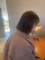 ナタリー(Natalie)&nbsp;切りっぱなしボブ