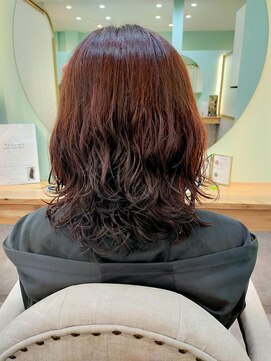 アンフィ 鶴間(Anphi) デジタルパーマ&カラー