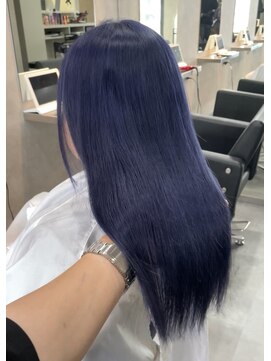 ジルバイシャルム(JILL by charme) ネイビーブルー