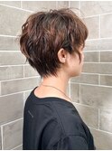 ソフトスパイラルパーマショート