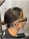 マンバン×前髪垂らし
