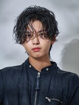 オーシャントーキョー(OCEAN TOKYO) 【大人の色気ヘア】センターパート波巻きパーマ