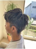 爽やかアップバンクショート