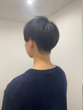 グランドライン(GRAND LINE) 《GRANDLINE友田千栄》ナチュラルな黒髪メンズマッシュmen'shair