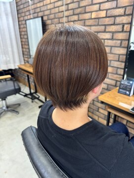 リーベル(Liber) ショートレイヤー 髪質改善カラー
