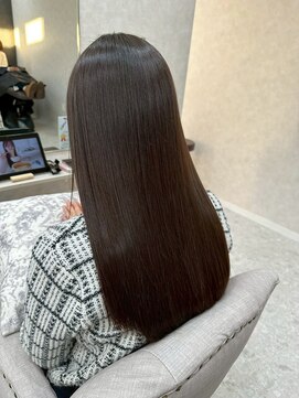 ヌク(Nuku.) 髪質改善トリートメント＿黒髪ロング＿韓国風