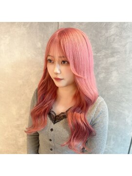 ガルボヘアー 心斎橋店(garbohair) 心斎橋×ピンク
