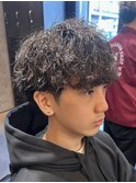 マッシュ×ツイストスパイラルパーマ