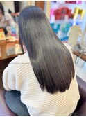【ALBA塚原】赤み消しオリーブグレージュ×髪質改善Tr