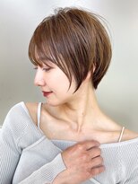 アフロート ディル(AFLOAT D'L)&nbsp;大人女性に似合う柔らか質感の丸みショート縮毛矯正