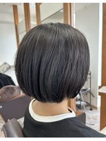 ハロヘアー(halo hair)&nbsp;学生さん大人気☆シンプルボブスタイル