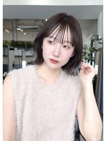 コート 表参道(Cote)&nbsp;ひし形レイヤー/レイヤーボブ／ワンカール／骨格補正／ブラウン