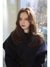 ヌヌ 渋谷 原宿 明治神宮前(nunu) オリーブベージュレイヤースタイル渋谷駅/明治神宮前駅