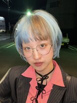 エイチ(H)&nbsp;冬のオススメ/デザインカラー/成人式/ハイトーンショート