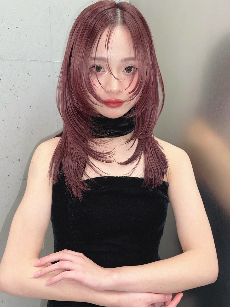 2026年春】レッドカラーの髪型・ヘアアレンジ｜人気順｜ホットペッパー