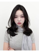 アマトウキョウスマートサロン(AMA TOKYO×Smart Salon)&nbsp;韓国ヘア　レイヤー　顔まわり