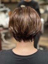 ウニヘアー(uni hair)&nbsp;ショートパーマ×髪質改善カラー