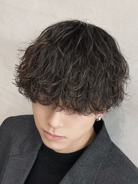 フィフスパーク(fifth PARK) 渋谷シャドウパーマ波巻きスパイラルパーマ束間ラウンドマッシュ