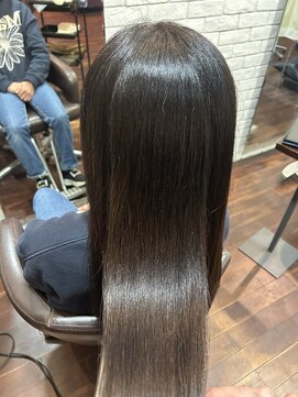 サロウィン 名古屋本山店(SALOWIN) ナチュラルサラサラストレート/Hide