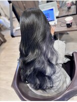 アルマヘア(Alma hair) 【ラベンダー×ブルーブラック】インナーカラー