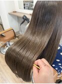 【赤み抹消】イルミナ×水素カラーで暖色から透明感グレージュに