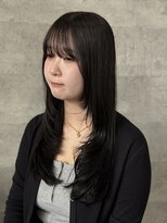 ソイクフ(SOY KUFU) レイヤーカットセミロンググレージュ