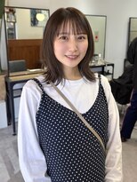エラ(Ella)&nbsp;ミディアムレイヤー　レイヤーカット　福島市