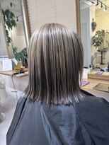 チャメヘアー(chame HAIR)&nbsp;ケアブリーチデザインカラー＋カット＋３STEPトリートメント