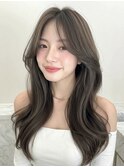 ハイライトバレイヤージュ/韓国くびれレイヤー/夏似合わせp大宮
