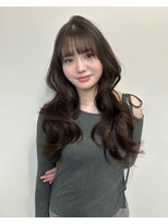 リリーワン 心斎橋(Lily Wong)&nbsp;韓国ヘア/レイヤーカット/グレージュ/髪質改善