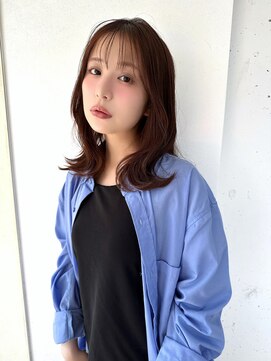 オーロ 武庫之荘店(ORO) ミディアムくびれレイヤー