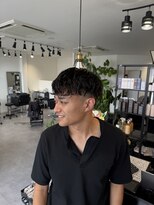ファン(FAN)&nbsp;メンズパーマスペインカール風