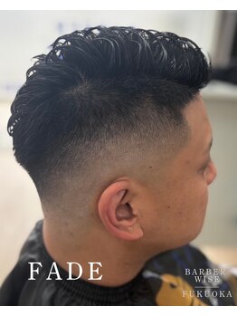 BARBER WISEの写真/忙しいビジネスマン必見！ライフスタイルに合わせたヘアと精悍なフェードが魅力◎