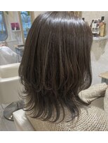 ラ ブランシュ 大宮(La Blanche)&nbsp;オリーブグレージュ×くびれミディ＊°.大宮美容室