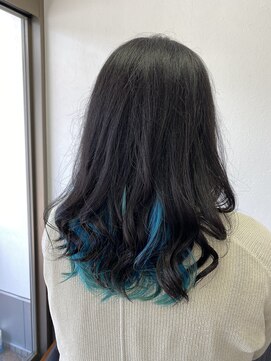 トイロ(TOIRO) インナー×水色ヘアー