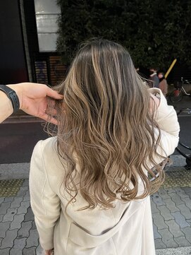 ラフ(LAFF) #黒髪#ボブルフ#ネビージュ#小顔#ワンレン