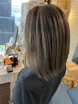 ラフ(LAFF)&nbsp;#黒髪#ボブルフ#ネビージュ#小顔#ワンレン