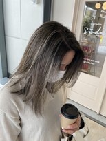 シダ(sida)&nbsp;【sida 保住】ハイライトバレイヤージュ風