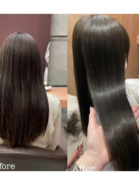 ルスリー 大分店(Lsurii) 髪質改善カラー