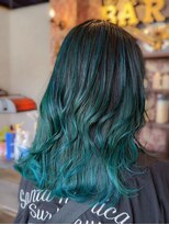 アトリエ バロッコ(atelier Barocco)&nbsp;館長の絶品グリーンバレイヤージュ