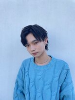 ガリカ シーム(Gallica/SEAM)&nbsp;【翁長孝輔】モテ髪メンズショートウルフ×七三かきあげスタイル