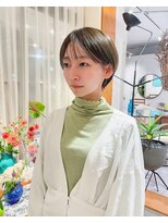 フルール(hair place Fleur) 丸みのあるショートボブ